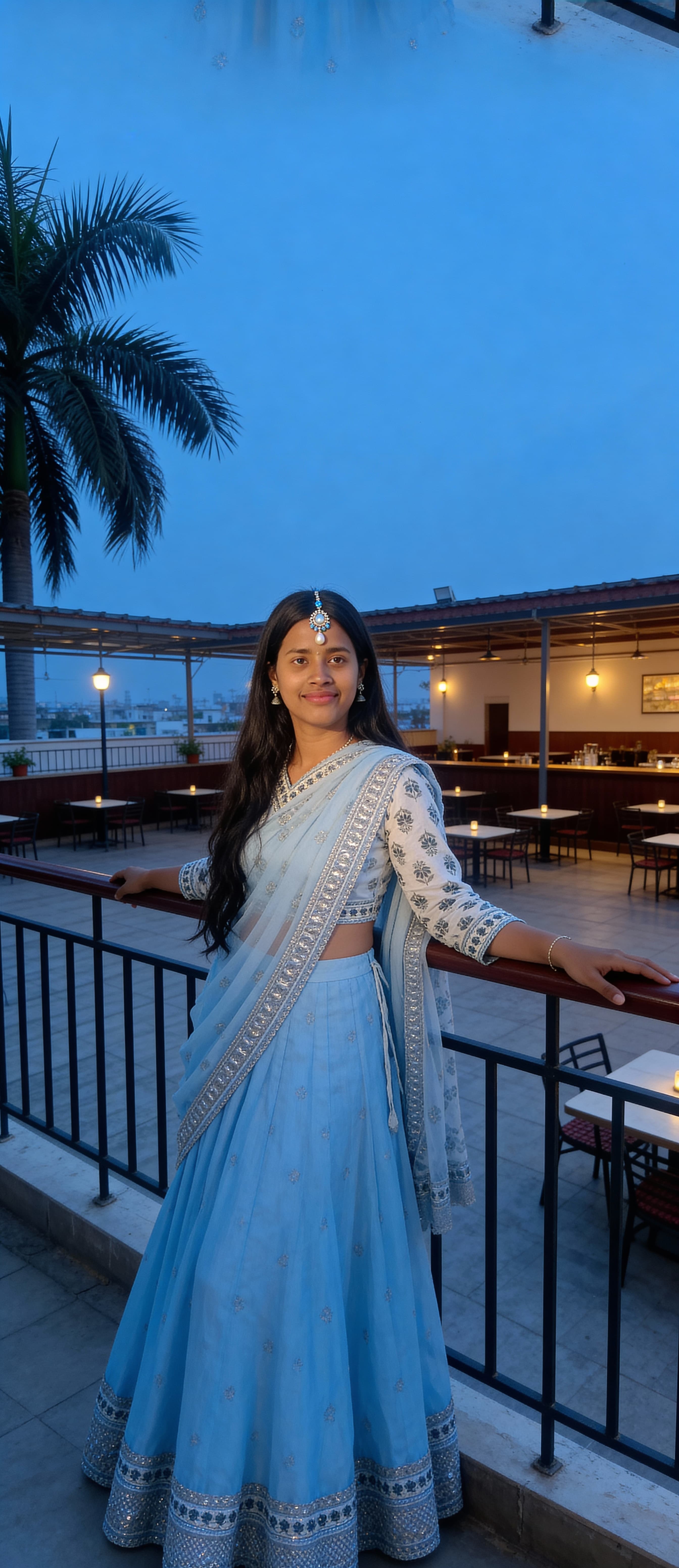Female studio headshot