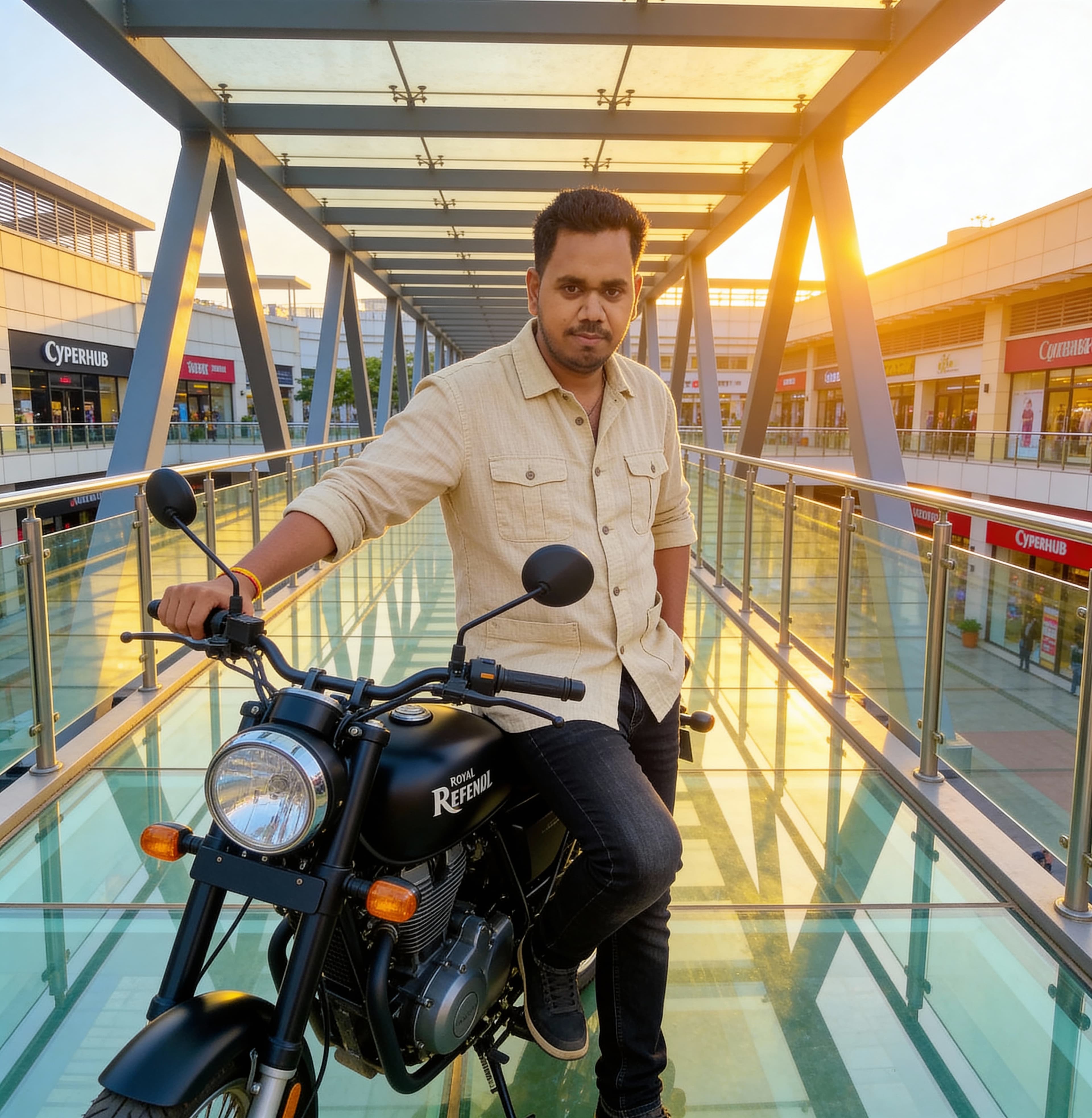 Male lifestyle portrait