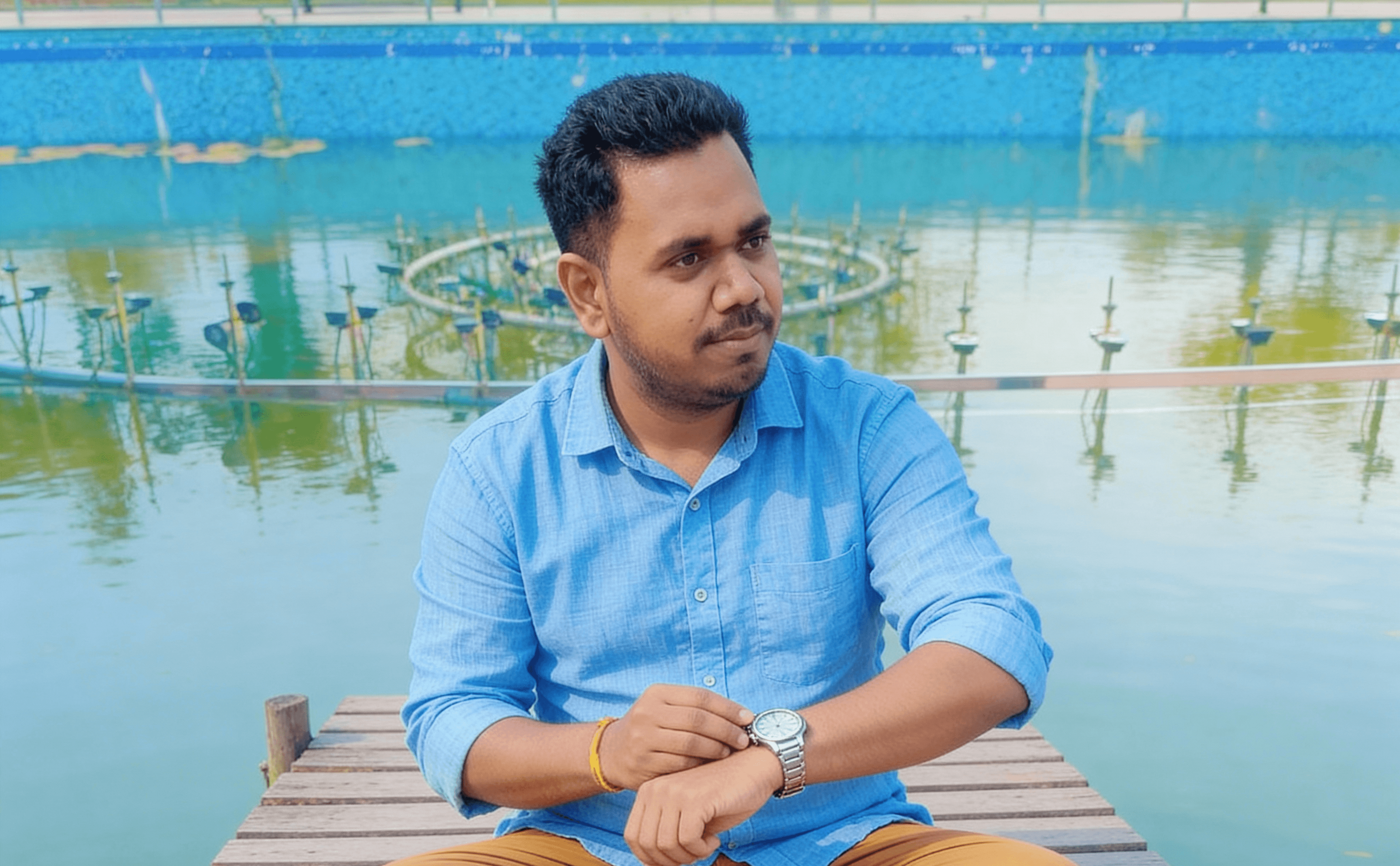 Male outdoor portrait