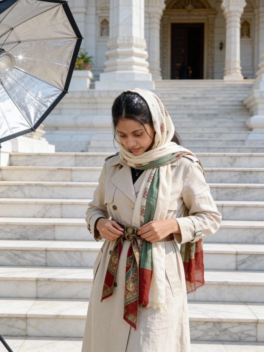 Soft lifestyle female portrait