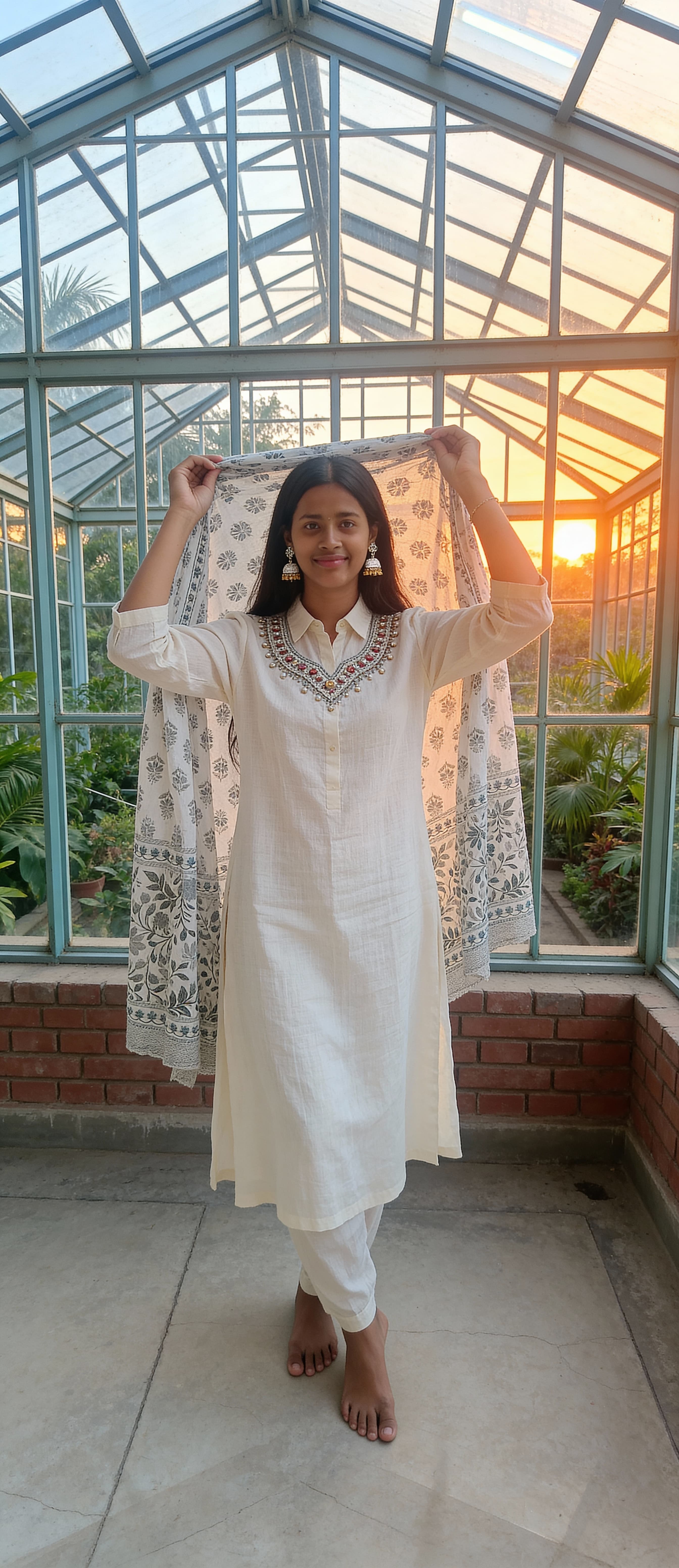 AI generated professional portrait with cinematic lighting for business profile