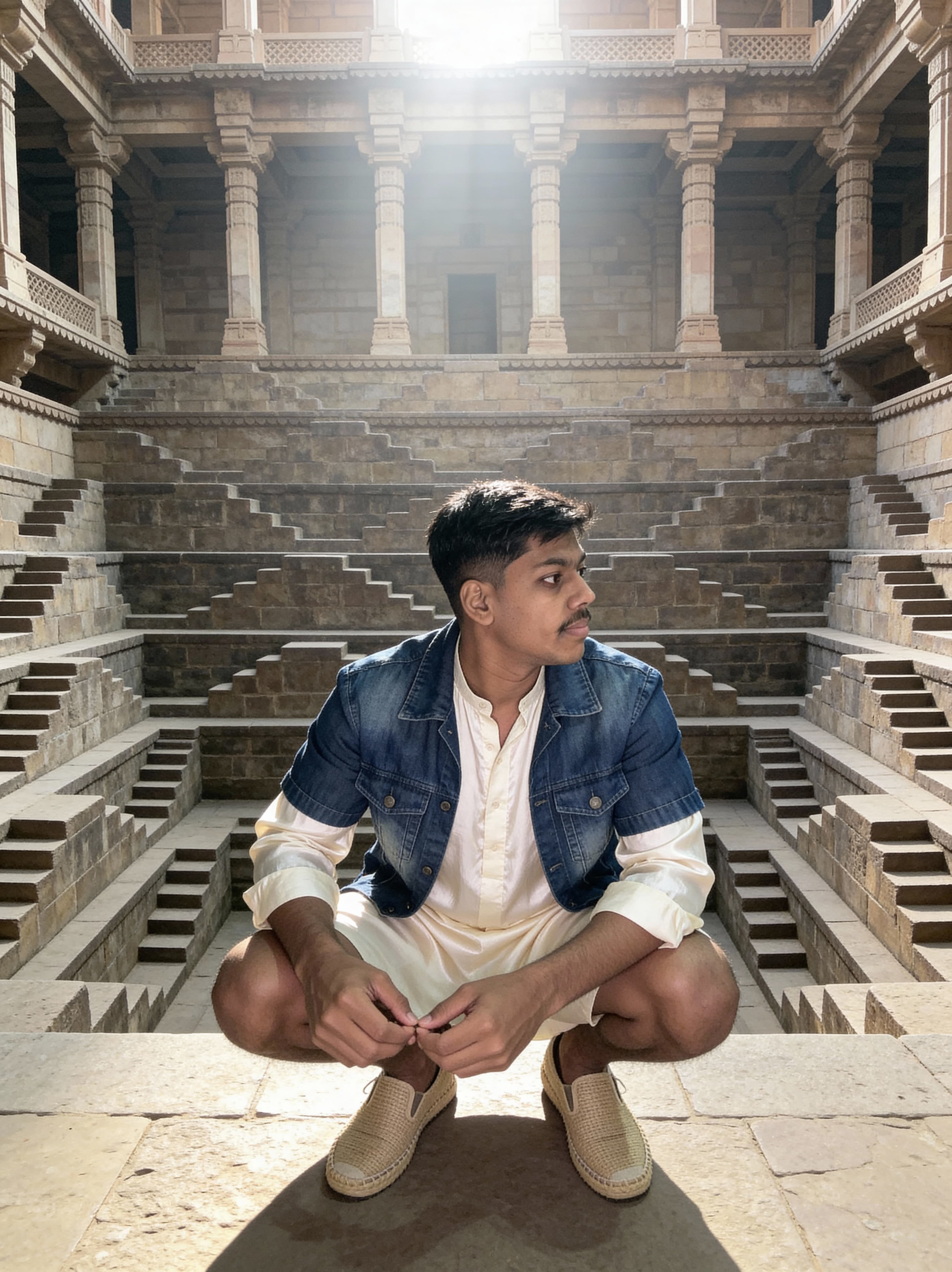 AI photoshoot before after comparison for professional results